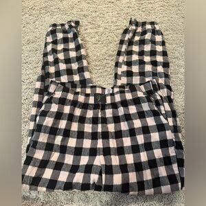 Victorias Secret Flannel Pajama Jogger Bottoms